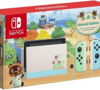 Animal Crossing: New Horizons Limited Edition Console (Game not included) – Nintendo Switch