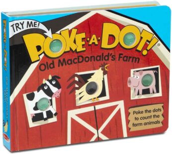 Melissa & Doug 31341 Poke-A-Dot Old MacDonald’s Farm Board Book Board Book