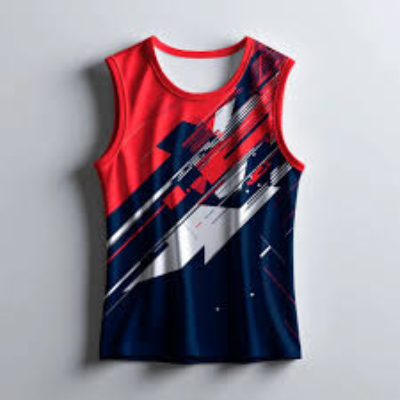 Sleeveless Printed Tee — Singlets