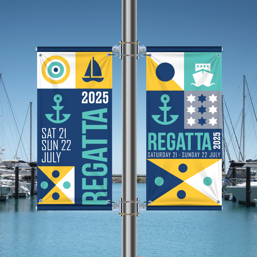 Vinyl Pole Banners — Banners & Flags