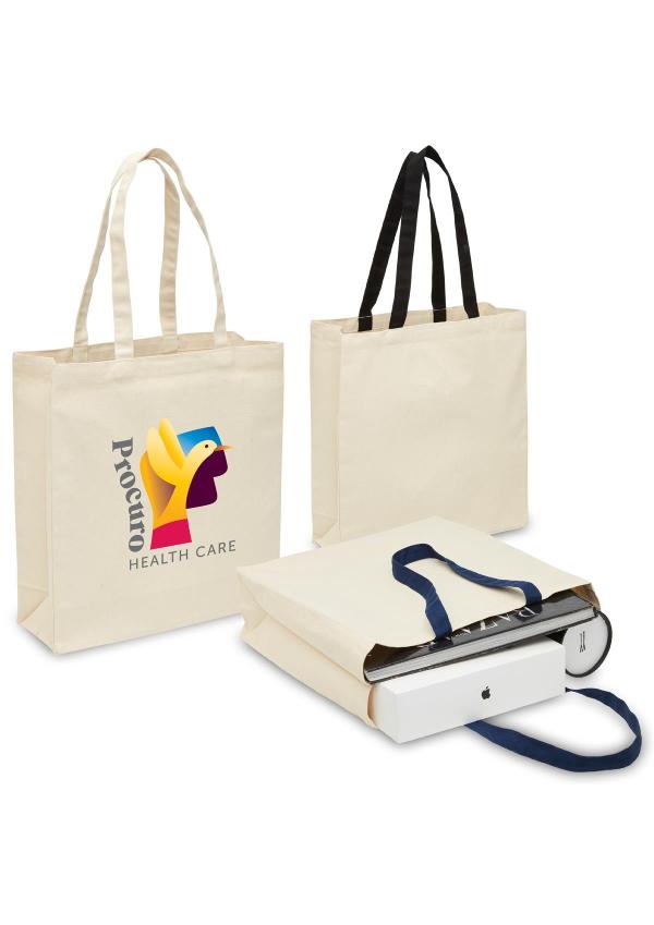 Heavy Duty Canvas Tote with Gusset — Tote bags & Towels