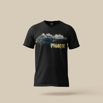 Mountain Peak Adventure Black T-Shirt — Tees