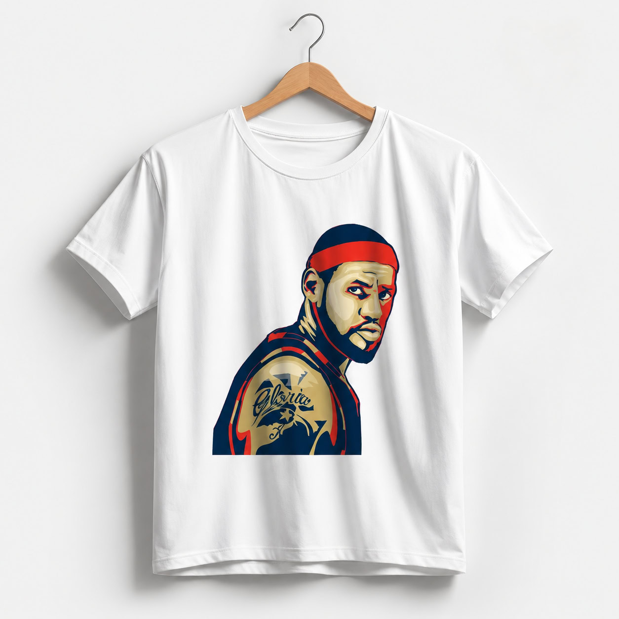 Basketball Legend Inspired Graphic T-Shirt — Tees