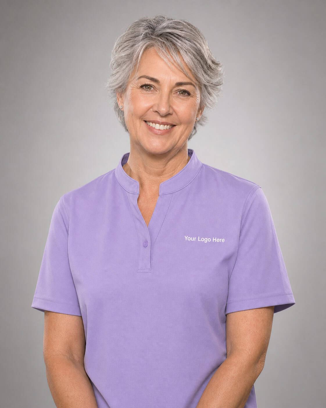 Lilac Aged Care Polo — Polos