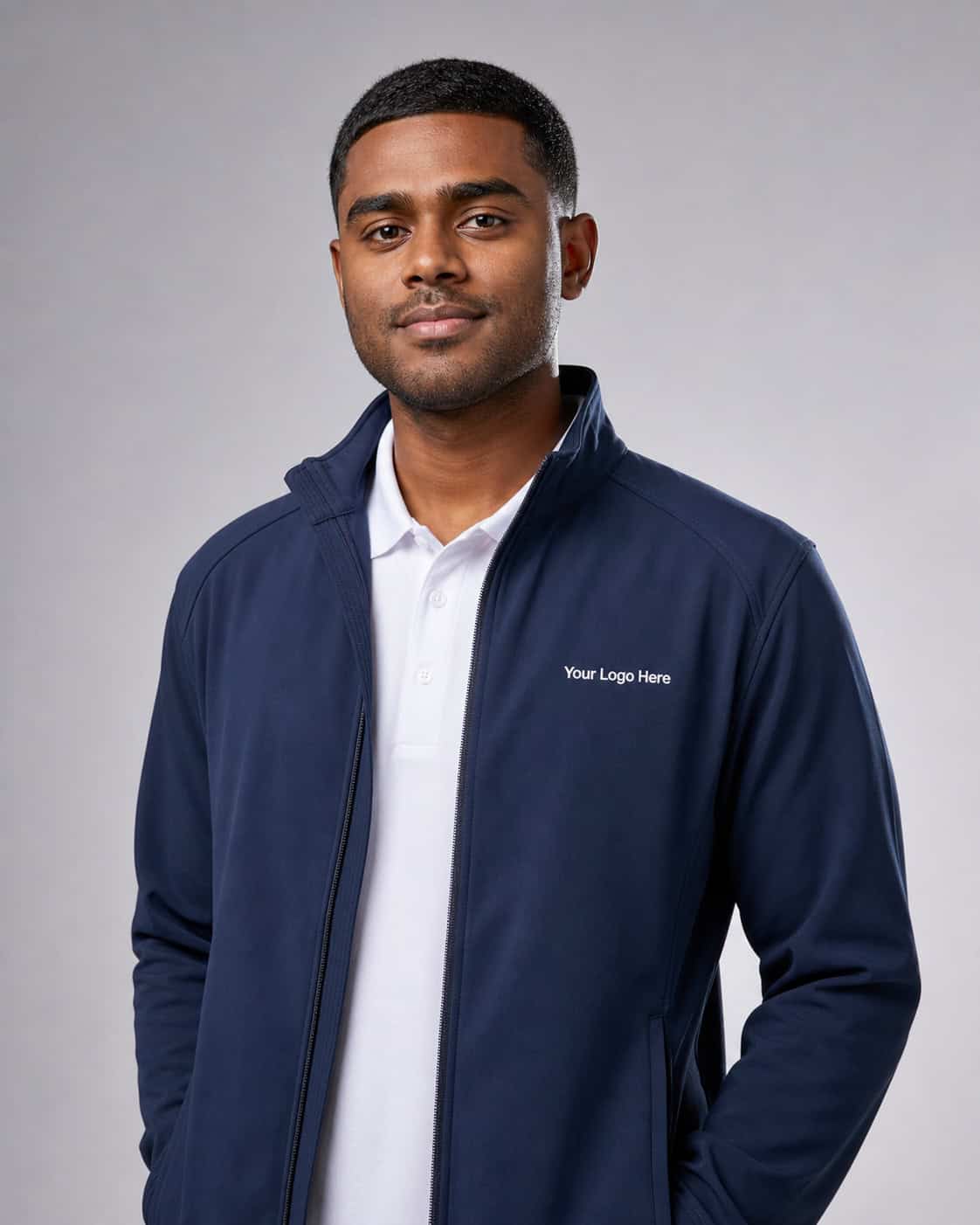 Navy Aged Care Jacket — Cardigans & Jackets