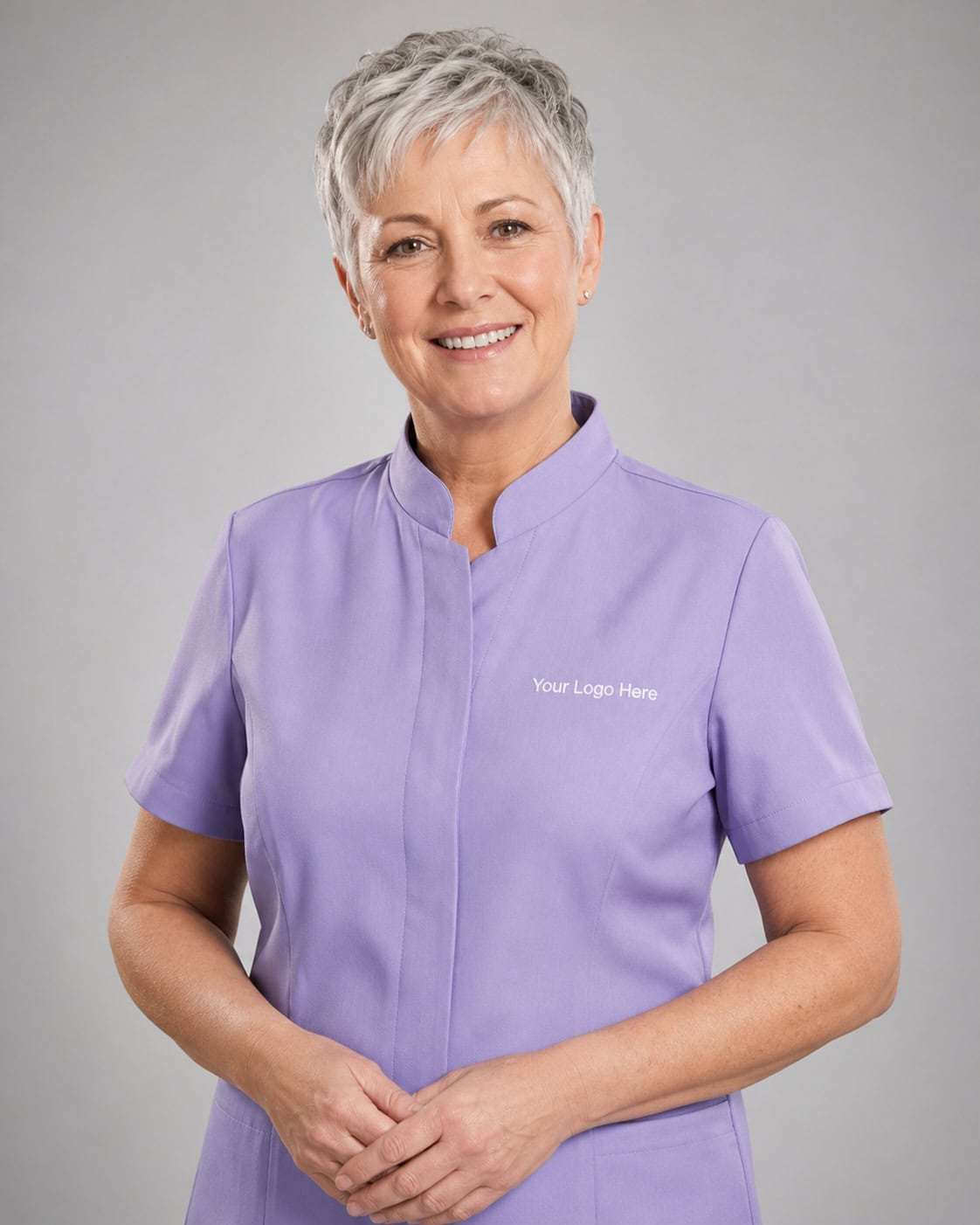 Lilac Aged Care Tunic — Tunics