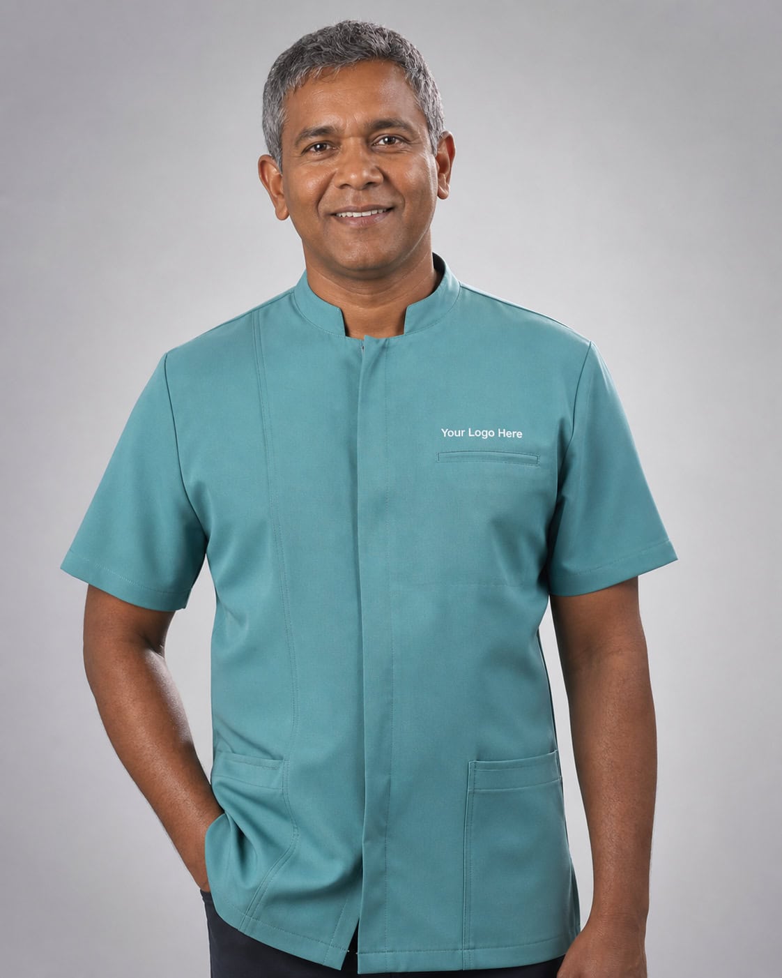 Teal Aged Care Tunic — Tunics