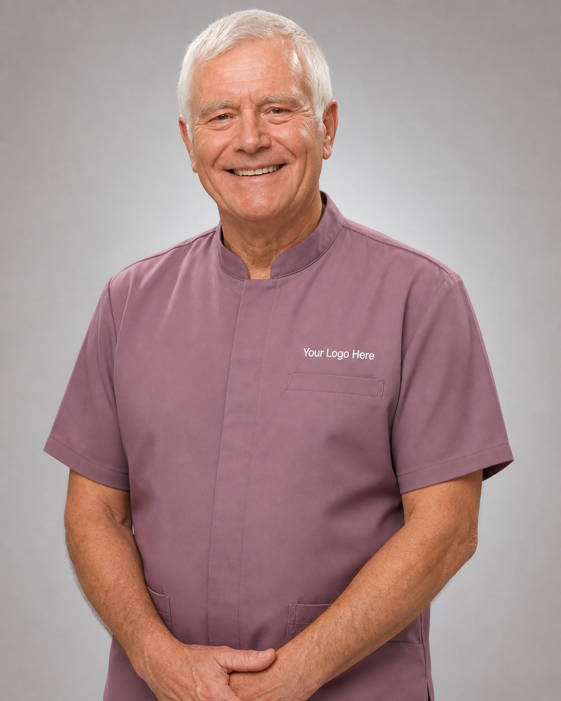 Mauve Aged Care Tunic — Tunics