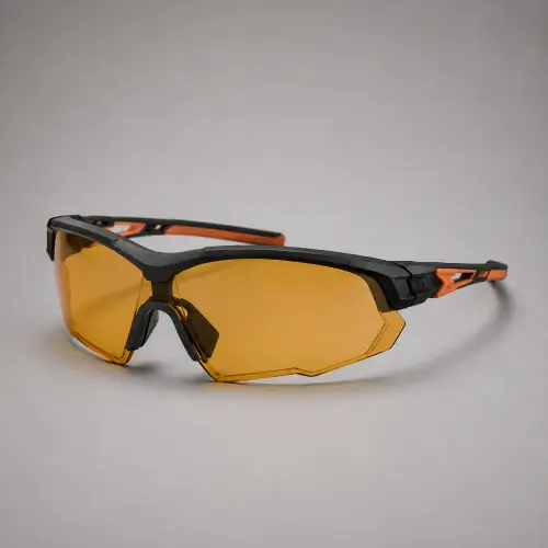 Amber Lens Sport Safety Glasses — Eyewear