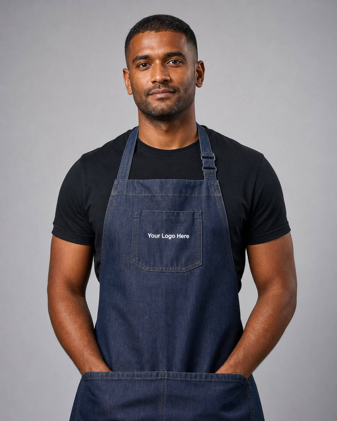Denim Bib Apron – Men — Aprons