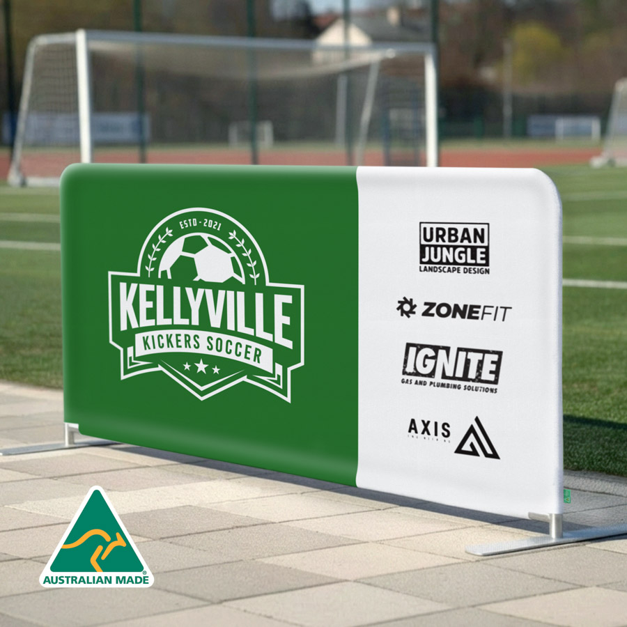 Crowd Control Barriers — Banners & Flags