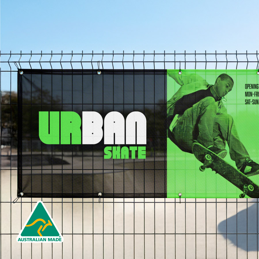 Fabric Mesh Banners — Banners & Flags