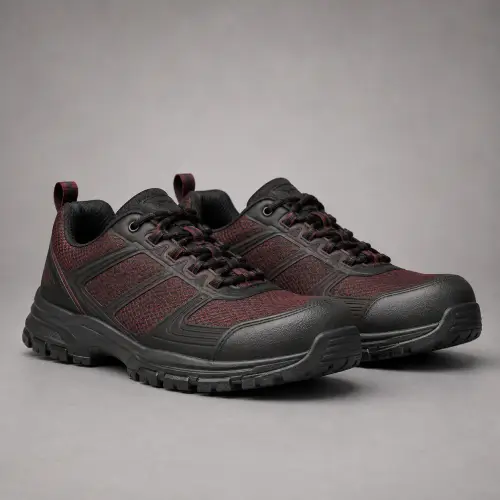 Black Red Performance Safety Sneakers — Safety Joggers