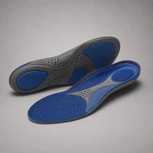 Blue & Grey Arch Support Safety Insoles — Socks & Insoles