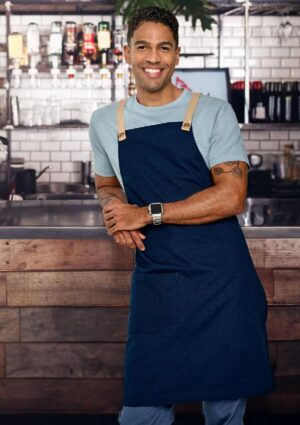 BRUNSWICK BIB APRON — Short Waisted Apron