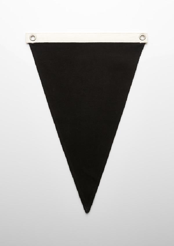 Canvas Pennant Flag — Tote bags & Towels