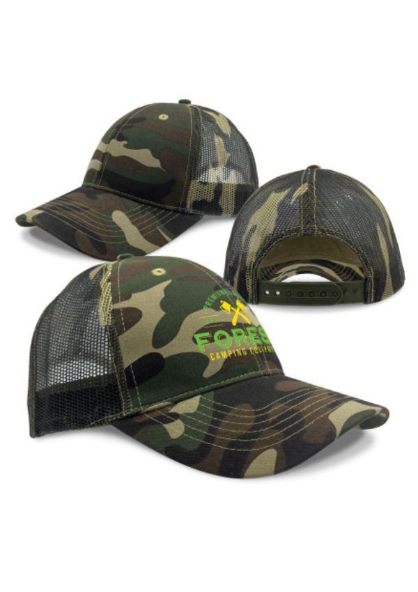 Camo Trucker — Caps & Hats
