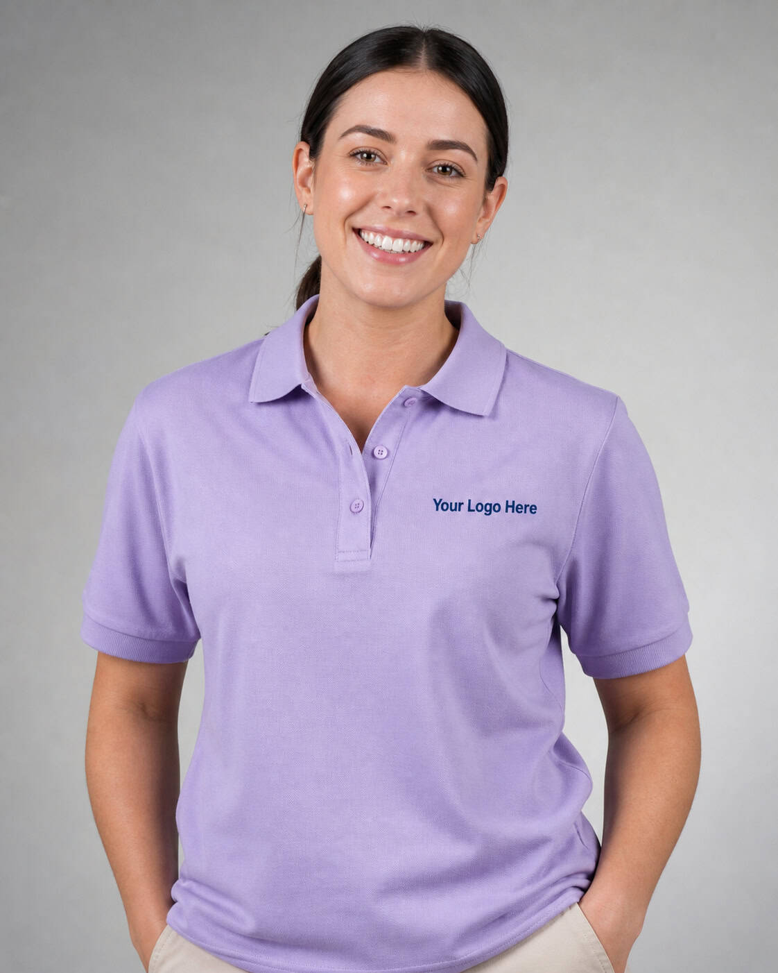 Lilac Childcare Polo – Women — Polos