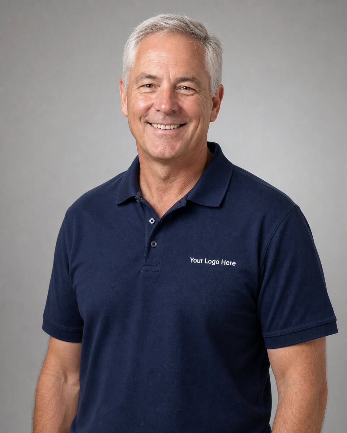 Navy Childcare Polo – Men — Polos