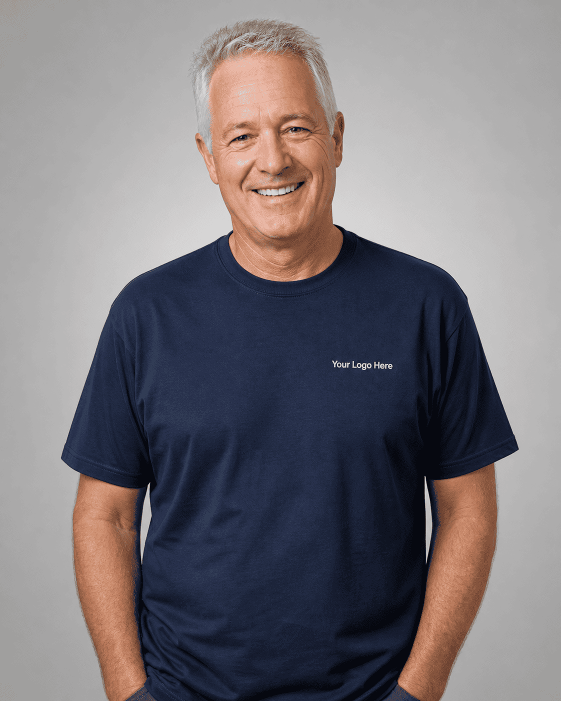 Navy Childcare Tee – Men — Tees