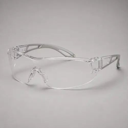 Clear Wraparound Safety Glasses — Eyewear