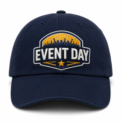 Event Day Embroidered Cap — Event Merch