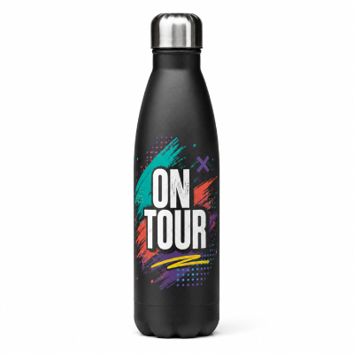On Tour Printed Water Bottle — Event Merch