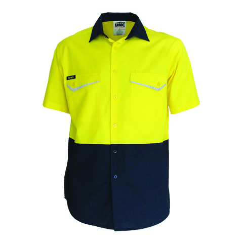 Hi Vis 2 Tone Ripstop Shirt — Hi-Vis