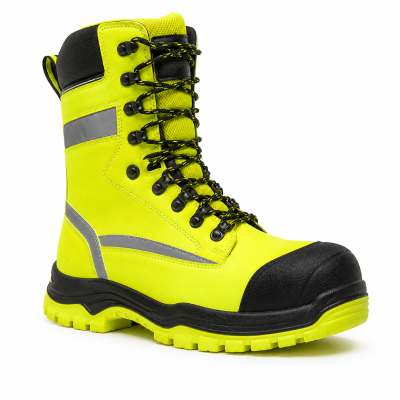 Reflective High-Ankle Work Boot — Work Boots