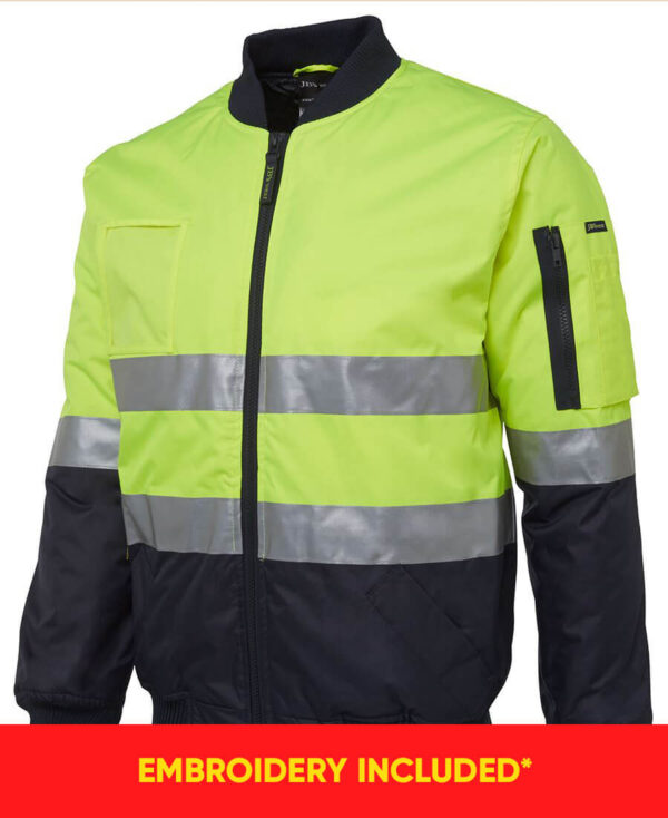 Hi Vis (D+N) Flying Jacket — Hi-Vis