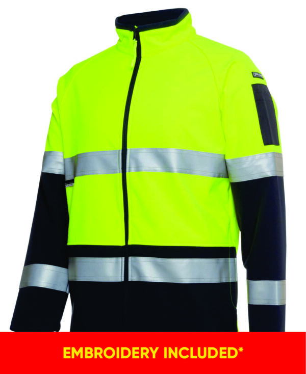 Hi Vis (D+N) Layer Jacket — Hi-Vis