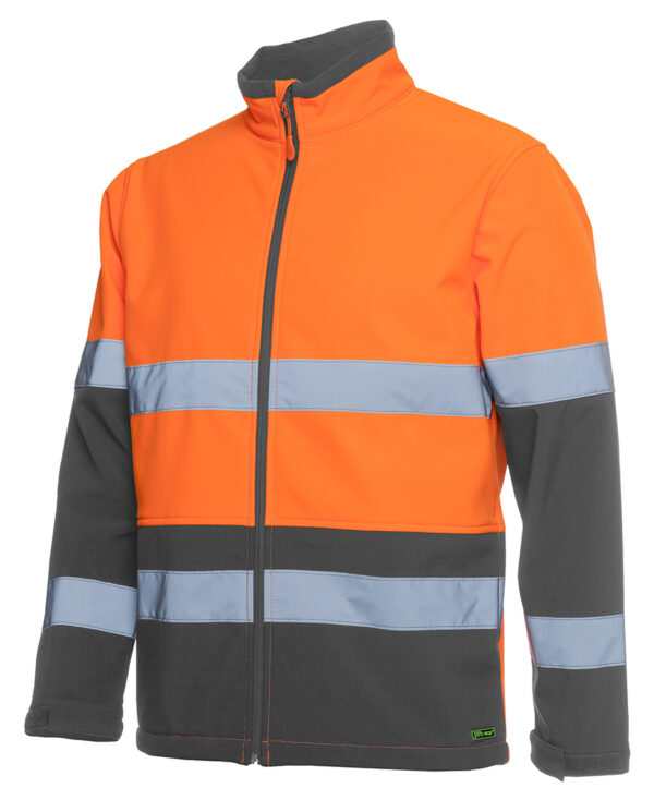 Hi Vis |D+N| Water Resistant Softshell Jacket — Hi-Vis