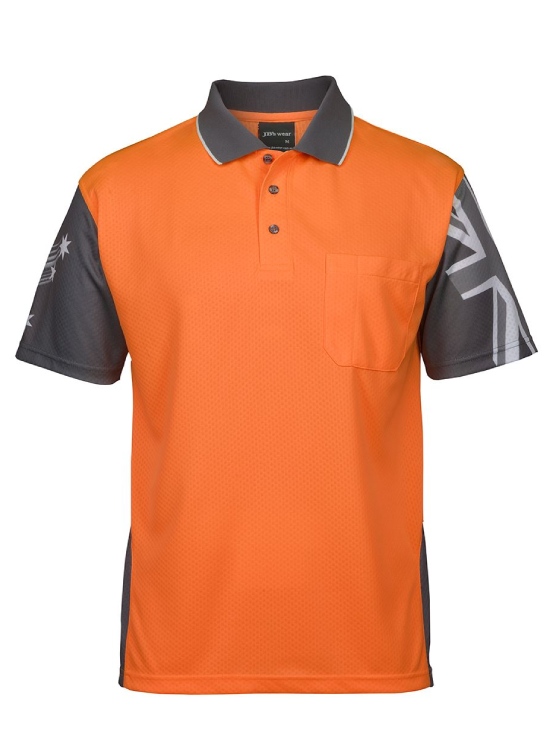 Hi Vis Southern Cross Polo — Hi-Vis