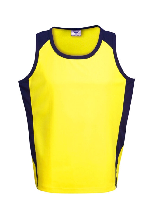 Hi Vis Cool Dry Action Singlet — Hi-Vis
