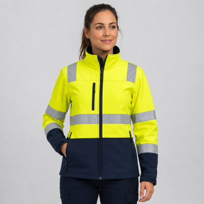 Women’s Hi-Vis Softshell Jacket — Hi-Vis Jackets