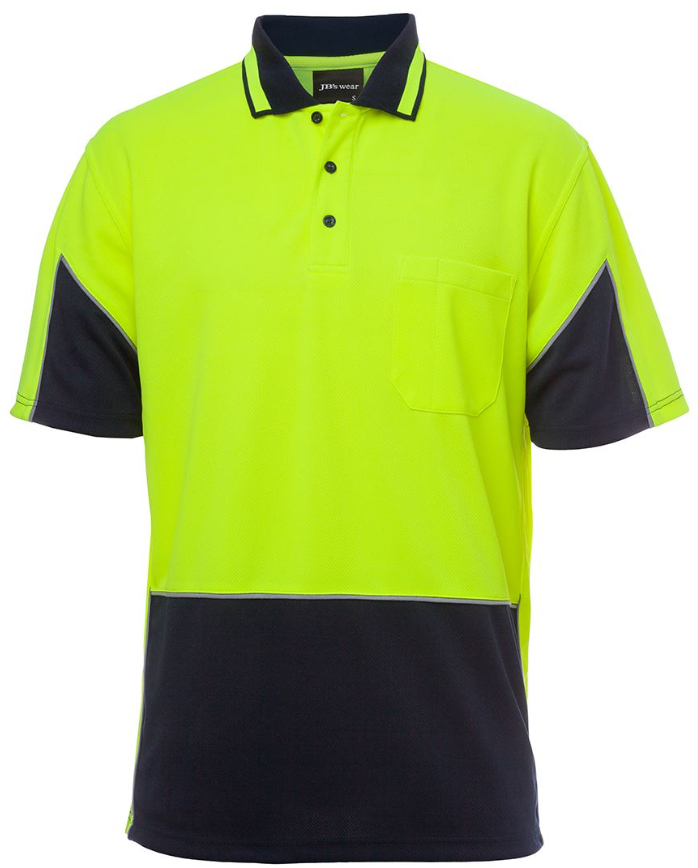 Hi Vis S/S Gap Polo — Hi-Vis
