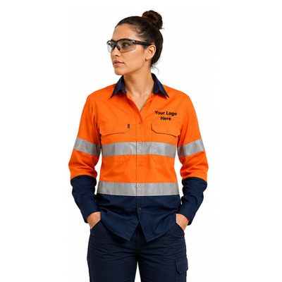 Orange Contrast Day/Night Shirt — Day/Night Shirts
