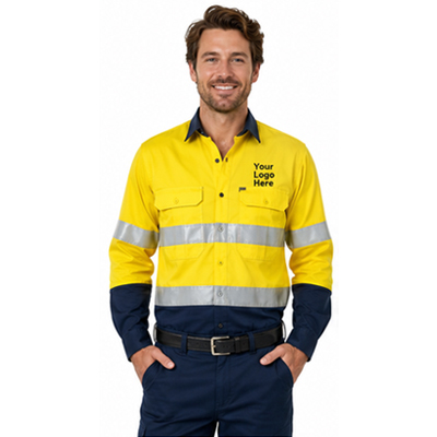 Classic Yellow Hi-Vis Day Shirt — Day Shirts