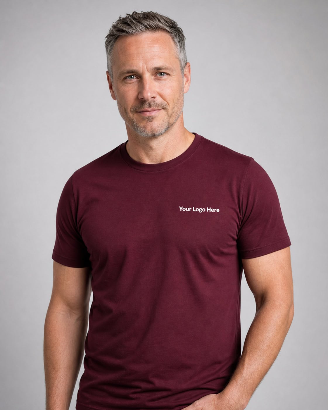 Burgundy Hospitality Bar Tee — Bar Tees