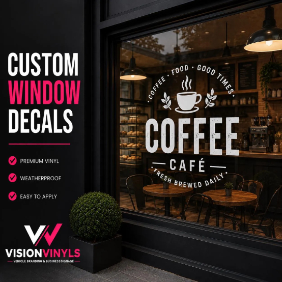 Clear Window Decals — Window Decals