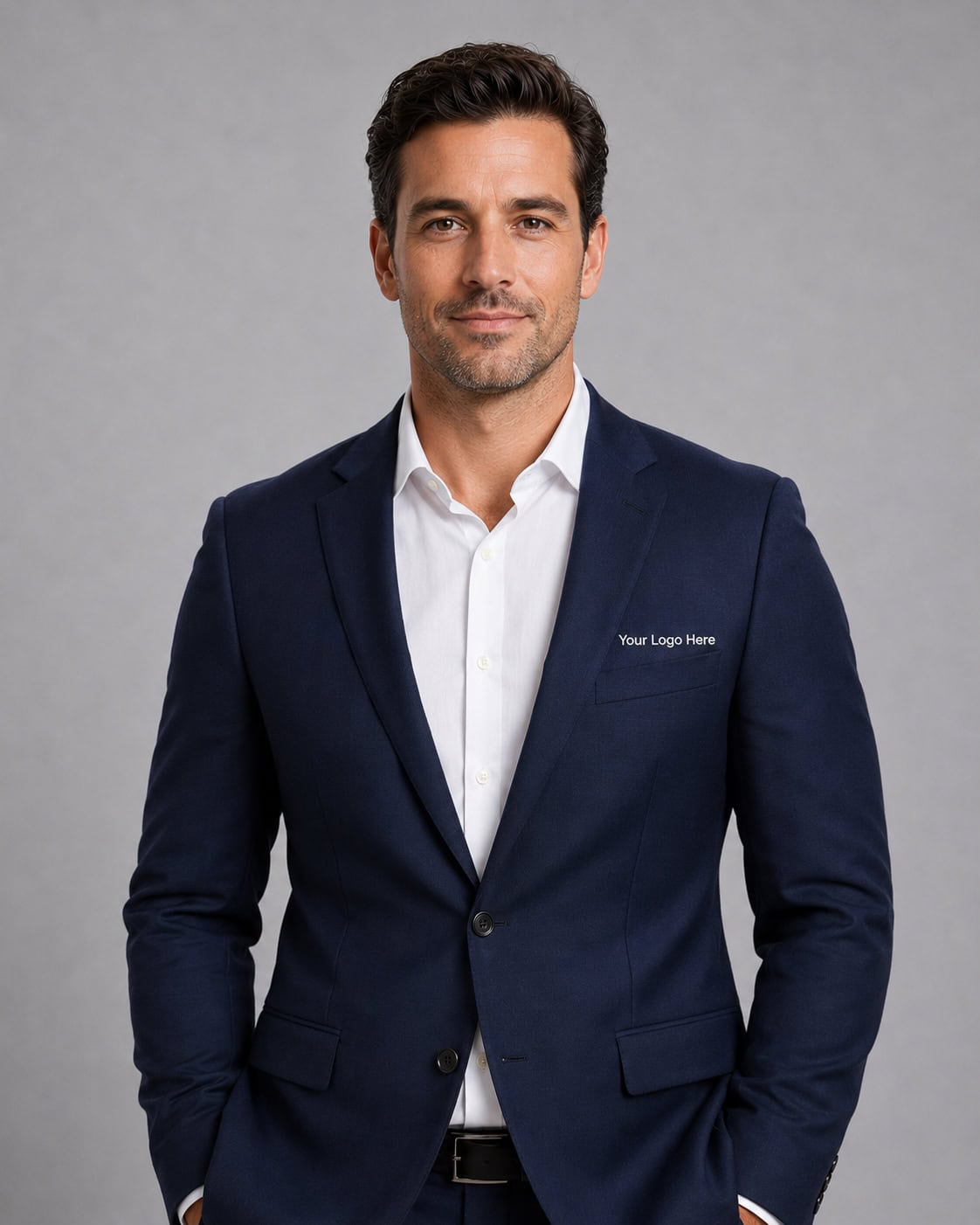 Navy Corporate Blazer – Men — Jackets & Vests