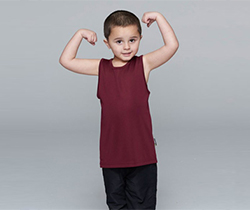 Kids Botany Singlet — Stock Garments
