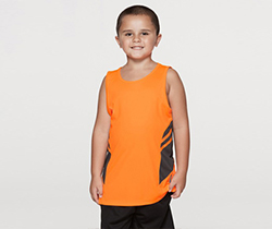Kids Tasman Singlet — Stock Garments