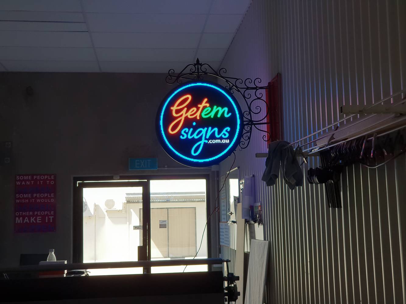 Round LED Signs — Site Signage