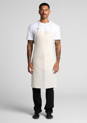 Linen Apron — Short Waisted Apron