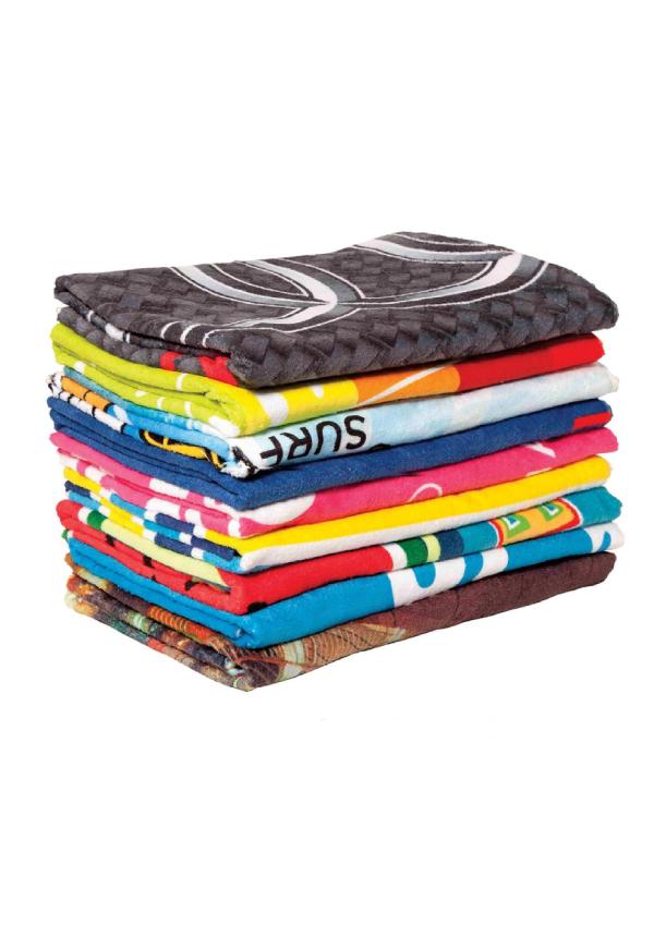 Custom Sublimation Beach Towel — Tote bags & Towels