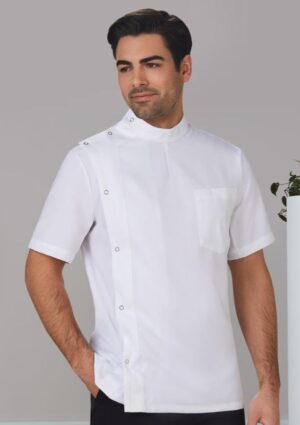 Men's Stud Front Short Sleeve Jacket — Jackets & Jumpers