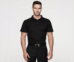 Mens Hunter Polo — Stock Garments