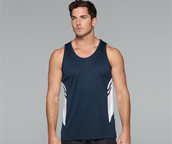 Mens Tasman Singlet — Stock Garments