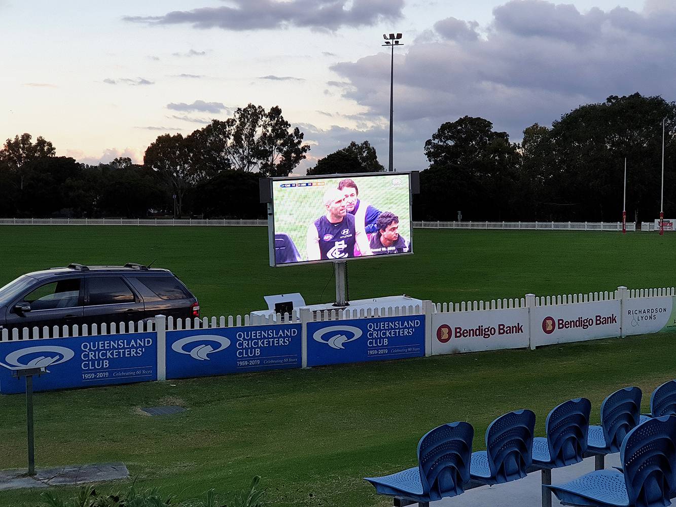 Mobile LED Signs & Trolleys — Site Signage